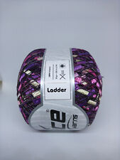 Leitergarn Effektgarn lila pink creme (bunt) 50 g 150 m