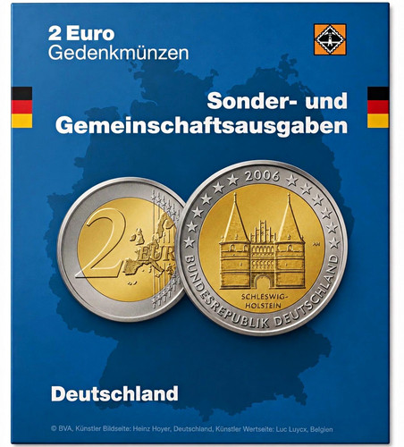 Münzalbum für euro - euro, sonder
