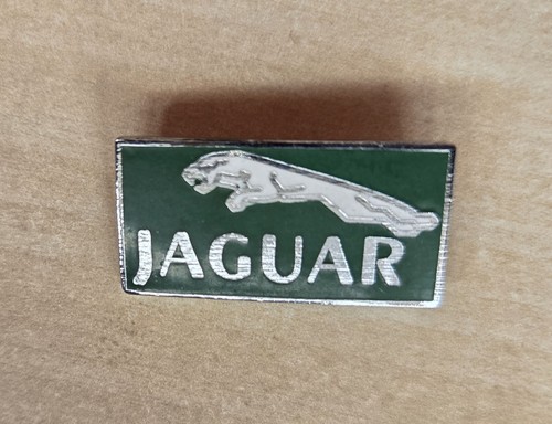 Vintage emaille jaguar - vintage,