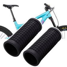 2Pcs Grip Bicycle Grips Rubber