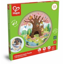 4-Jahreszeiten-Lagenpuzzle von