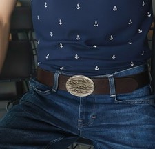 Oval Knoten Gürtelschnalle