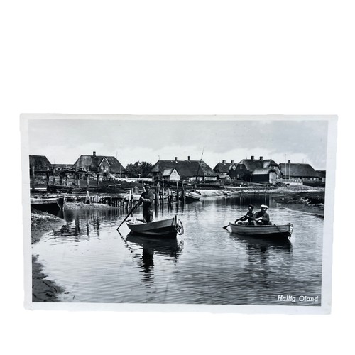 Postkarte hallig oland - postkarte,