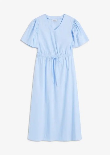 Midikleid 52 hellblau - 52,
