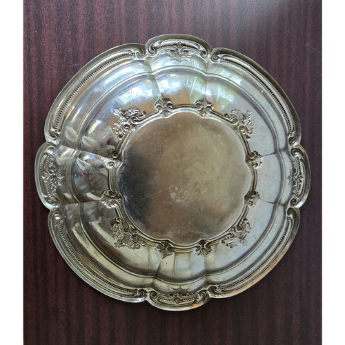Silber schale mit floralen - silber,