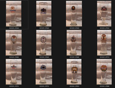 12 Gläser Josephi, Löwen, Müller, Landshuter, HB Hofbräu, Kapuziner, Farny u.a