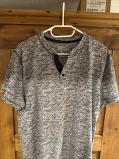 Hollister T Shirt Gr XL Grau 