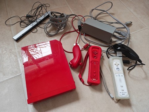 Wii nintendo konsole rot - wii,