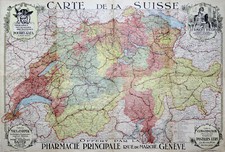 Schweiz Original Farbdruck