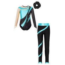 Turnanzug Mädchen Langarm