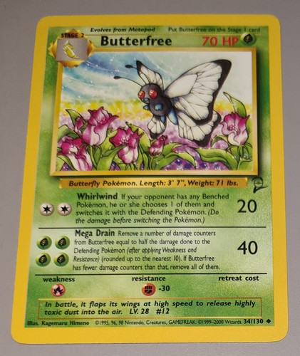 Butterfree 130 uncommon - butterfree,