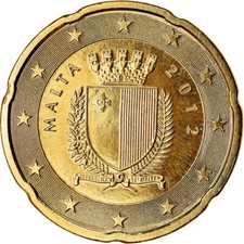 [#766163] Malta, 20 Euro Cent