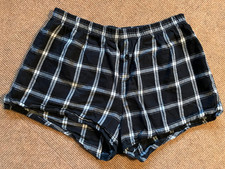 Enrico Mori: Flanell-Boxershorts Gr. M, getragener Artikel