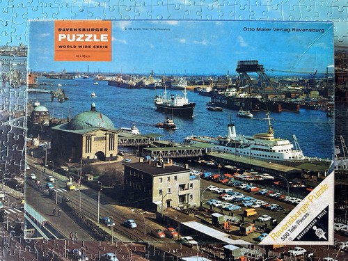 Komplett ravensburger puzzle - komplett,