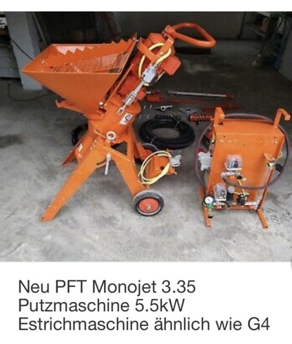 Putzmaschine pft monojet - putzmaschine,