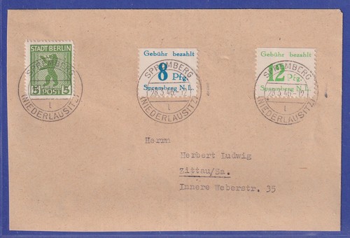 Lokalausgaben spremberg 1946 - lokalausgaben,