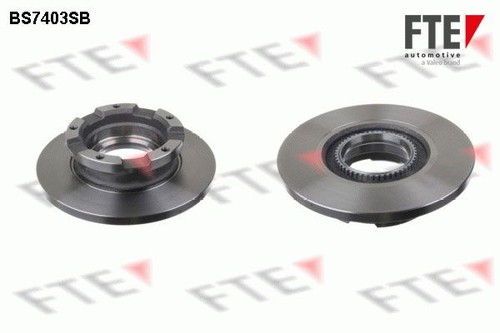 Fte bremsscheibe hinten für - bremsscheibe,