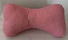 ⚜️?NEU Leseknochen Nackenrolle Buchstütze Nackenkissen Handmade Rot  Weiß