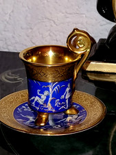 altes Seltenes Porzellan Gedeck Epiag Böhmen