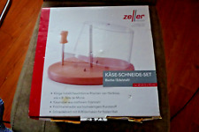 Käsehobel  Ø 22,5 cm mit Haube  für Tête de moine Käse Buche Edelstahl 