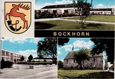 Ak 2935 Bockhorn, 3 Bilder mit Wappen, gelaufen 1974 (22e)