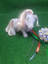 My Little Pony Vintage G1 US Happy Tails: Romper 1984 China + 4 ribbons