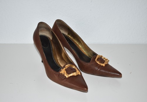Prada pumps mit goldener - prada,