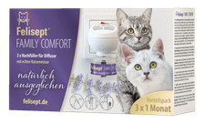 3x Felisept FAMILY Comfort Nachfüller 45ml (321,07€/1l)