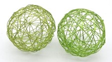 2 Stück Drahtbälle