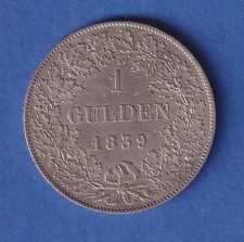 Bayern Silbermünze 1 Gulden -