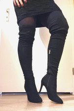  Hot used Overknee Stiefel