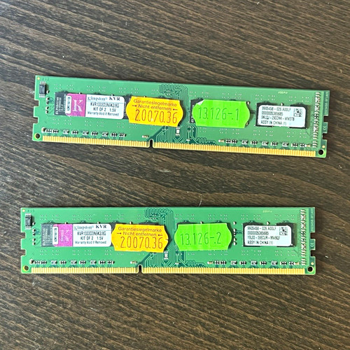 Kingston kvr 8gb - kvr, (2x4gb)