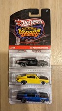 Hot Wheels 3x '68 Plymouth