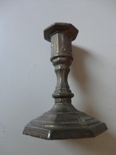 Messing Kerzenständer antik  , Kerzenhalter stabile Ausführung