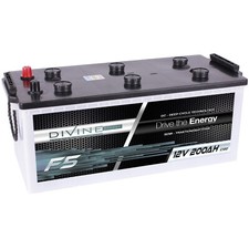 DiVine F5 12V 200Ah Batterie für Boot Yacht Schiff Marine Antrieb Alarm Hobby
