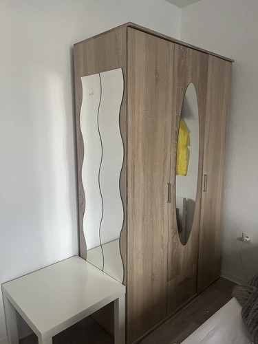 Kleiderschrank natur eiche - kleiderschrank,,