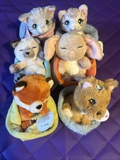 6 Nici Green Plüschtiere mit