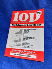 top Schlagertextheft Nr. 76 