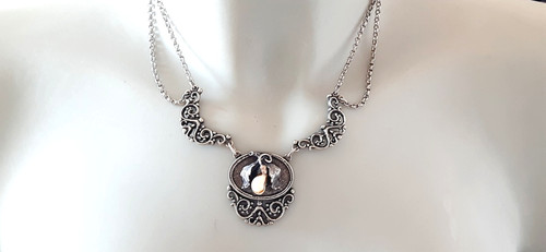 Silber design collier 835 - silber,