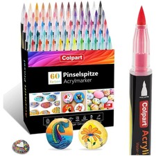 Pinselspitze Acrylfarbe