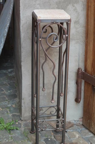 Vintage tisch eisen - vintage, edelrost