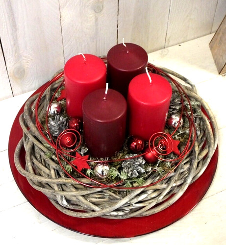 Adventskranz adventsgesteck - adventskranz,,