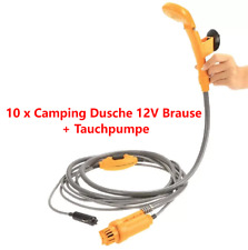 10 x Camping Dusche 12V Brause