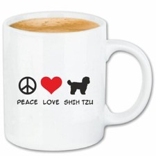 Kaffeetasse PEACE LOVE LOVE