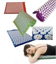 Akupressurmatte Akupressur Kissen Massagematte Nagelmatte Akupunkturmatt 68x42cm