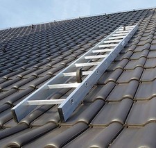 Dachleiter Alu Kaminkehrer 7,00 m, 25 Sprossen, frei Haus