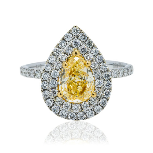 Damen doppel halo ring - damen-doppel-halo-ring, für