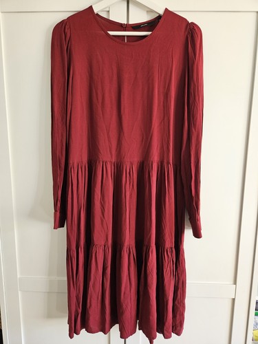 Langärmliges kleid im - kleid,