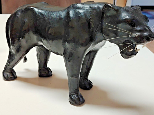 Vintage leder panther - vintage, leder-panther