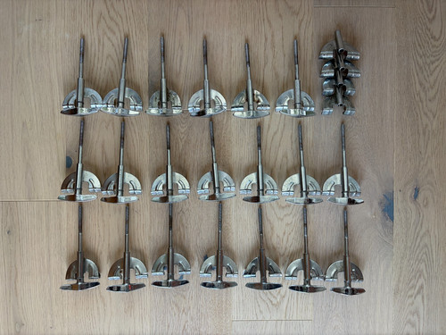 20x vintage bassdrum rods - bassdrum, &